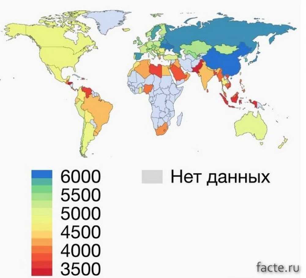 Сколько людей живет во всем мире